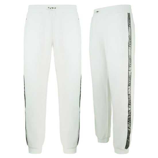 Nicce Stretch-Taillen Männer Weiß Fallon Jogginghosen 211 2 04 05 0318 - Image 3
