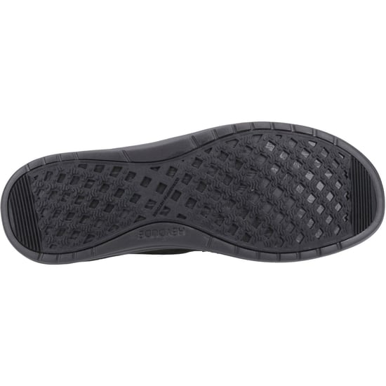 HEYDUDE Wally Grip Moc Leder Herren Schwarz Bootsschuhe - Image 3