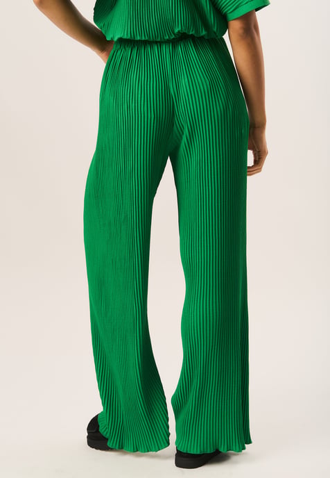 Plisse Loungewear Weite Hosenbeine - Image 3