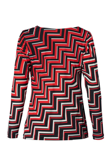 Caitlin Print Top Rot / Multi - Image 5