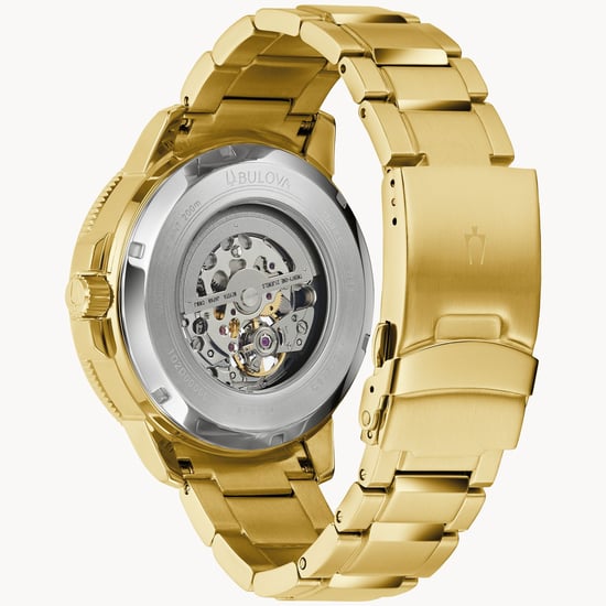 Bulova Marine Star Herren Golduhr 97A174 - Image 2