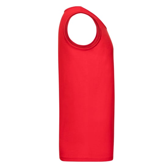 Fruit of the Loom - "Valueweight Athletic" Ärmelloses Oberteil für Herren/Damen Unisex (Rot) - Image 3