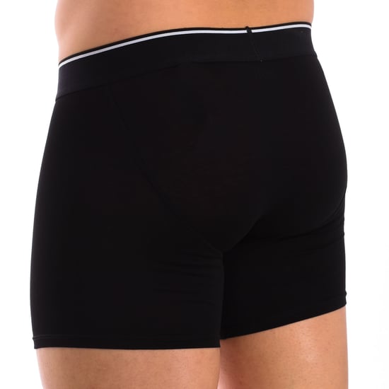 Pack-3 Cotton Stretch Long Boxershorts 00SKME-0GDAC Mann - Image 6