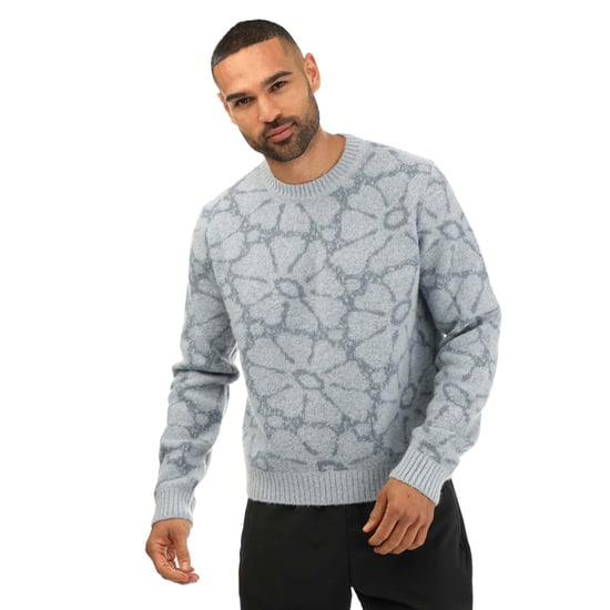Sweat Spencer tricot col rond Wood Wood Pour Homme en Gris - Image 1