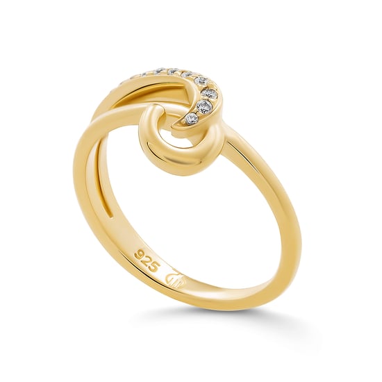 Orphelia 'Ida' Damen-Ring aus 925er Sterlingsilber – Gold ZR-7521/G - Image 1