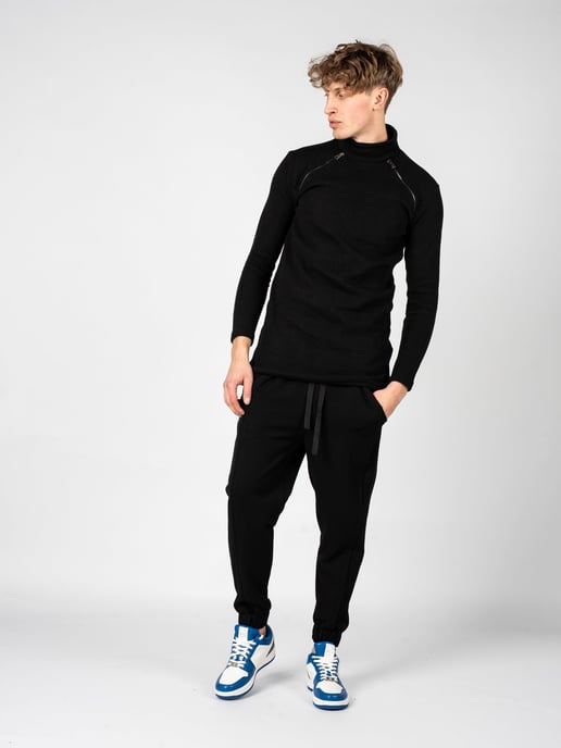 La Haine Inside Us Hose LM046 Herren schwarz - Image 6