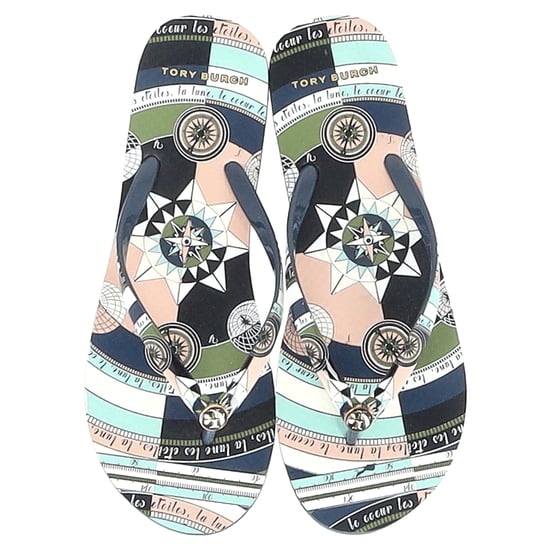 Tory Burch Bedruckte Flip-Flops aus Multicolor-Gummi - Image 2