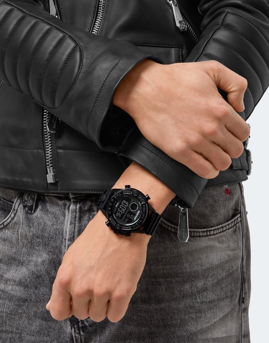 Philipp Plein The G.o.a.t. Schwarz Herren Armbanduhr PWFAA0521 - Image 3