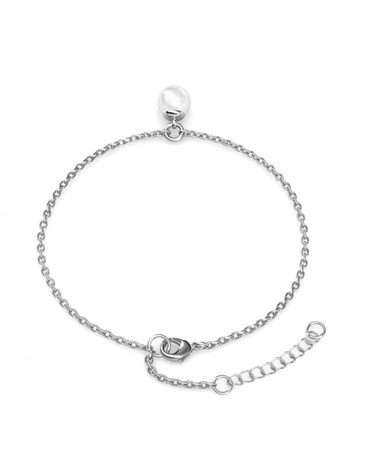 Perlmutt Trio Set - Silber und Weiß - Image 6
