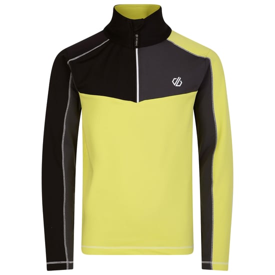 Dare 2B Childrens/Kids Formate II Base Layer Top (Ebony/Yellow Plum)
