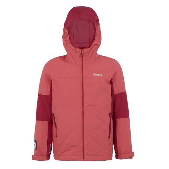 Regatta Childrens/Kids Beamz IV Waterproof Jacket (Mineral Red/Rumba Red)
