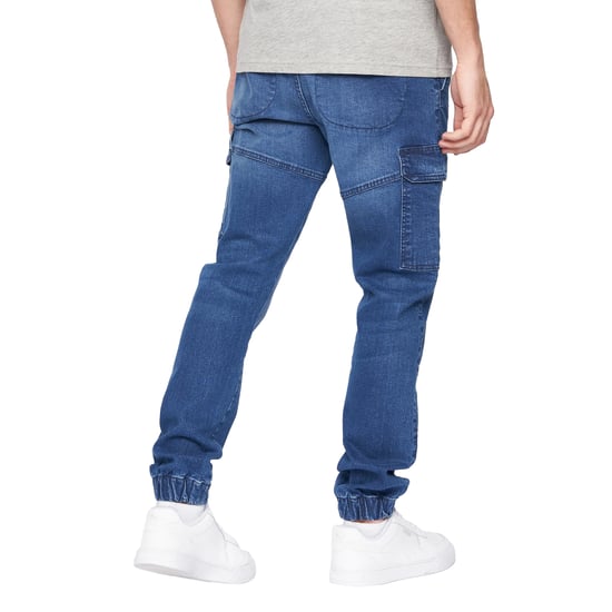 Crosshatch - "Malimore" Cargo-Jeans für Herren (Steinwaschen) - Image 2
