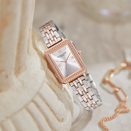 VICTORIA HYDE Westminster Uhr in Silber Roségold - Image 2