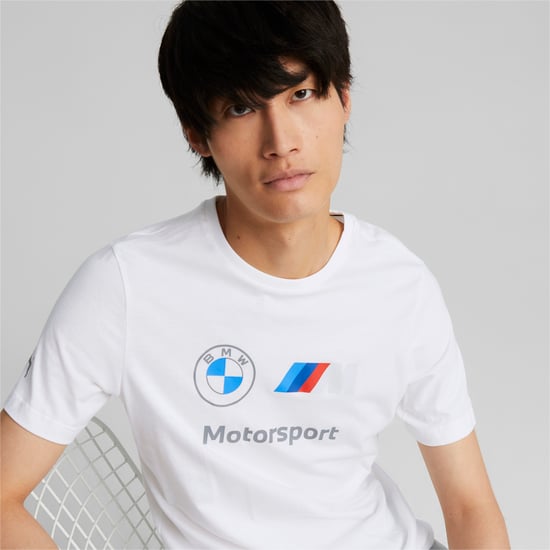PUMA Herren BMW M Motorsport Essentials Logo T-Shirt - Image 3
