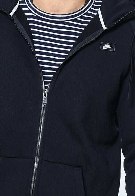 Nike Modern Zip Up Hoodie in Schwarz - Image 4