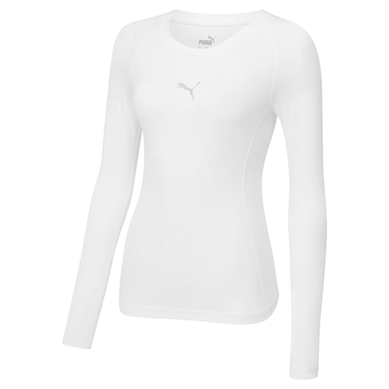PUMA Womens LIGA Baselayer Long Sleeve Football T-Shirt