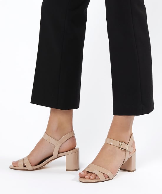 Dune Ladies WF MERISA Wide-Fit Block-Heel Sandals Wf Merisa - Image 3