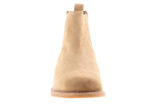 Clarks Womens Chelsea Boots Cologne Arlo 2Suede Leather Slip On light tan - Image 3