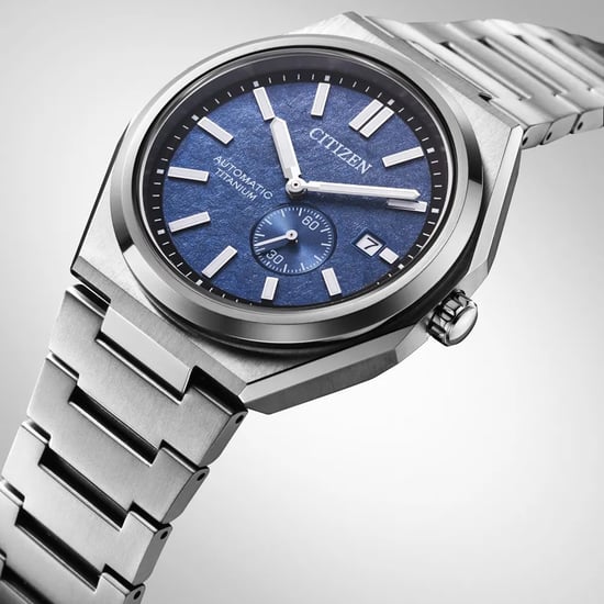 Citizen Herren Silber Uhr NJ0180-80L - Image 3