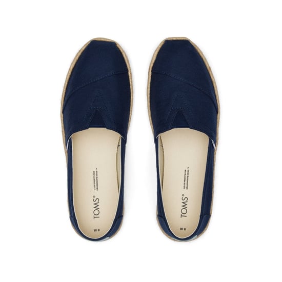 TOMS Alpargata Rope 100% Baumwolle Damen Marine Espadrilles - Image 4
