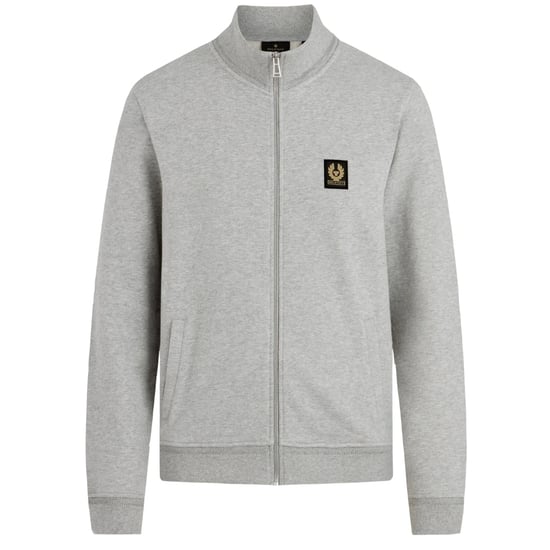 Belstaff Grey Zip-Up Sweatshirt