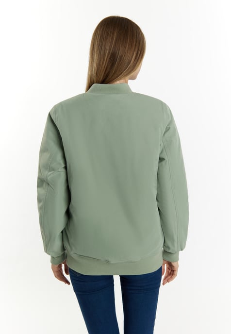 Dreimaster Wattierte Blousonjacke Damen Minze - Image 4