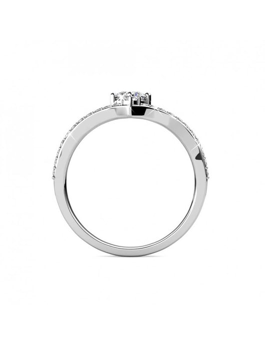 Zinnia Ring - Silber und Kristall - Image 5