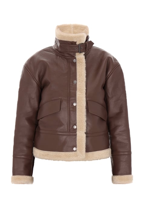 Dreimaster Jacke Damen braun - Image 1