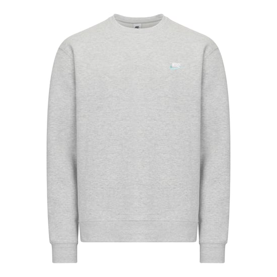 Nike Sportswear Herren Club Fleece Crew Neck Trainingsanzug Grau - Image 2
