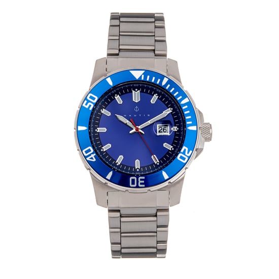 Nautis Admiralty Pro 200 Bracelet Watch w/Date