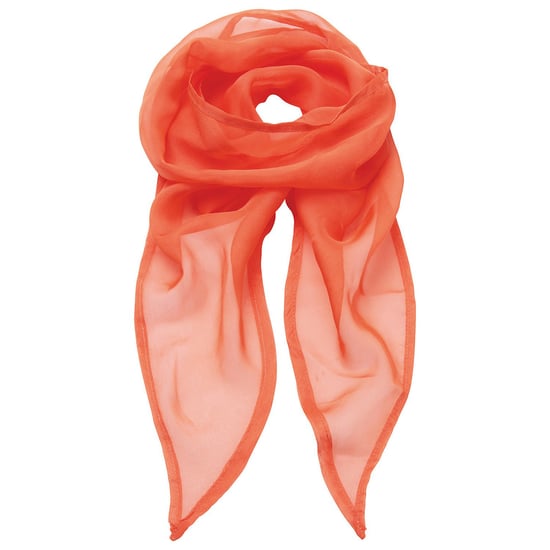 Premier - "Colours" Schal für Herren/Damen Unisex (Orange) - Image 1