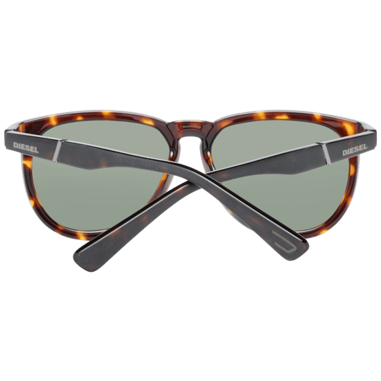 Diesel Oval Unisex Dunkel Havanna Grün Sonnenbrille - Image 3