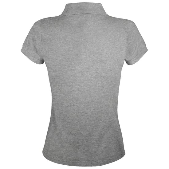 SOLs Womens/Ladies Prime Pique Polo Shirt (Grau meliert) - Image 2