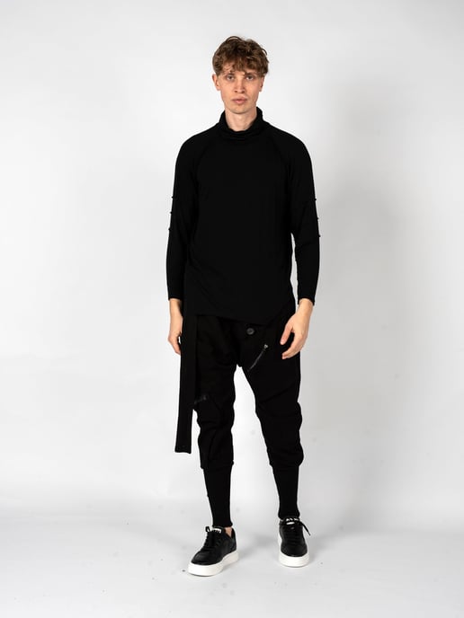 La Haine Inside Us Pullover LM039 Herren Schwarz - Image 1