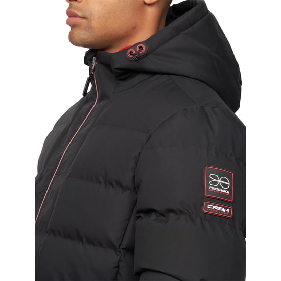 Crosshatch - "Kampnew" Jacke für Herren (Schwarz) - Image 3