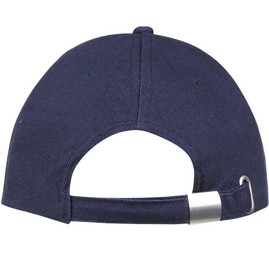 SOLS Unisex Buffalo 6 Panel Baseball Cap (French Navy/White)