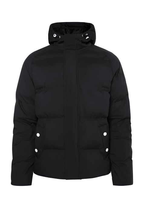 Dreimaster Winterjacke mit Wattierung Herren schwarz - Image 1