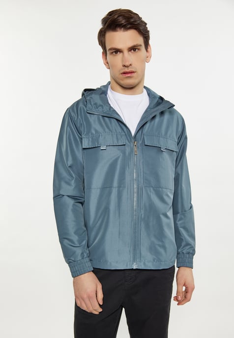 Mo Anorak Herren Grau-Blau - Image 3