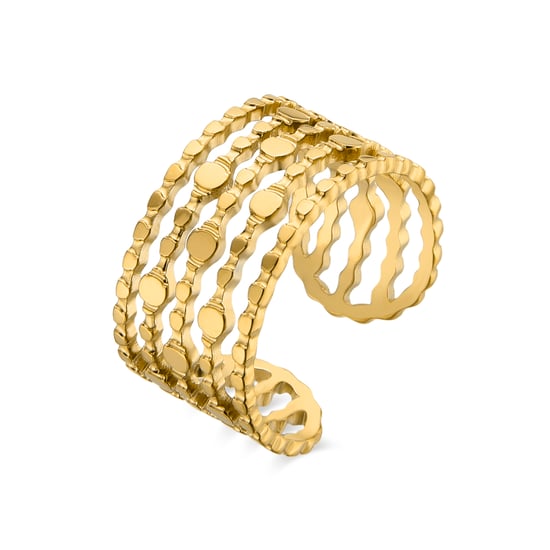 Luxenter Ring aus 18-karätigem Gelbgold - zaie - Image 1