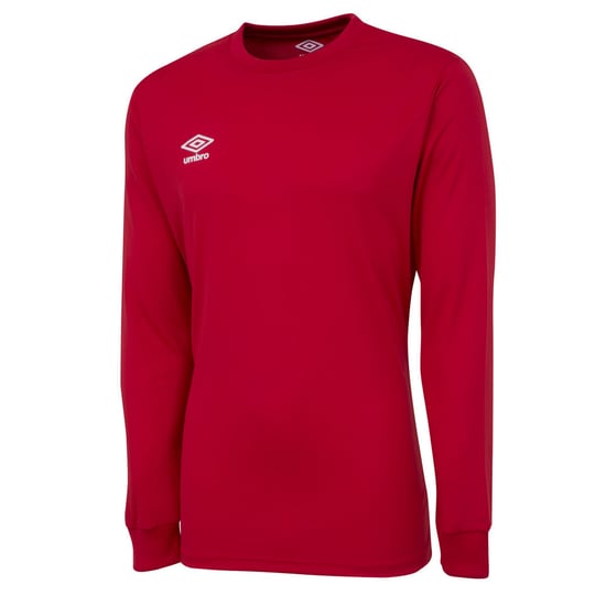 Umbro Childrens/Kids Club Long-Sleeved Jersey (Vermillion)