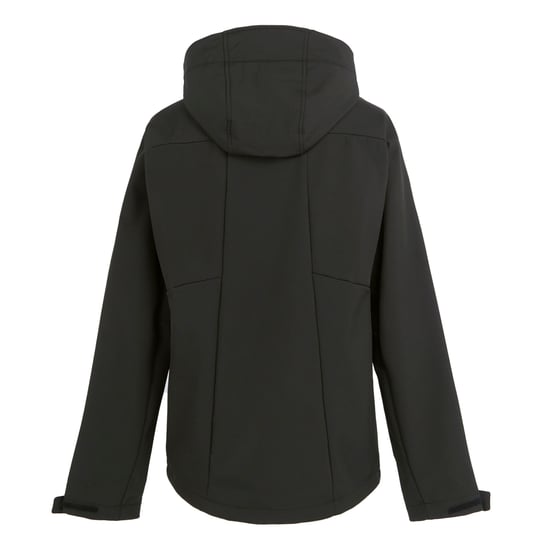 Regatta Mens Hewitts X Colour Block Soft Shell Jacket (Black/Red Ochre)