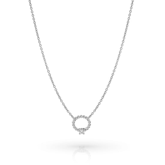Orphelia 'Premium' Damen-Set aus 925er Sterlingsilber: Halskette + Ohrringe – Silber SET-7562 - Image 2