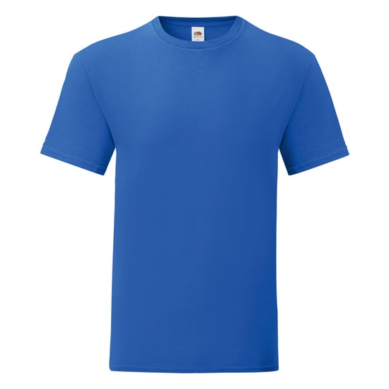 Fruit Of The Loom Herren Iconic T-Shirt (5er Pack) (Königsblau) - Image 1