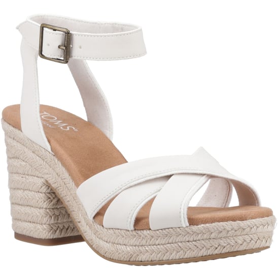 TOMS Majorca Strappy Damen Sandalen aus hellem Sandleder - Image 1