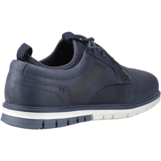 Pod Murphy Leder Herren Navy Schnürschuhe - Image 2