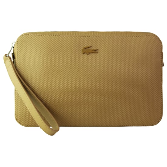 Lacoste Leder Herren Braune Beuteltasche - Image 1