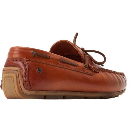 Base London Brooks Herren Mokassins aus gebranntem Tan-Leder - Image 2
