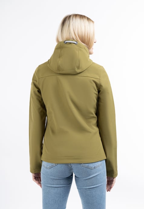 Schmuddelwedda Softshelljacke Damen Oliv-271 - Image 4