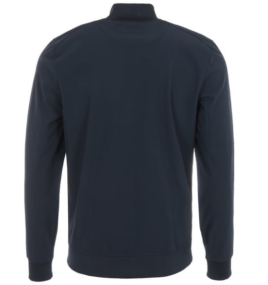 Lyle & Scott Zip Through Funnel Neck Soft Shell Jacke - Dark Navy - Image 2