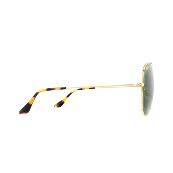 Ray-Ban Aviator Mens Gold Grey Gradient Aviator RB3025 Sunglasses